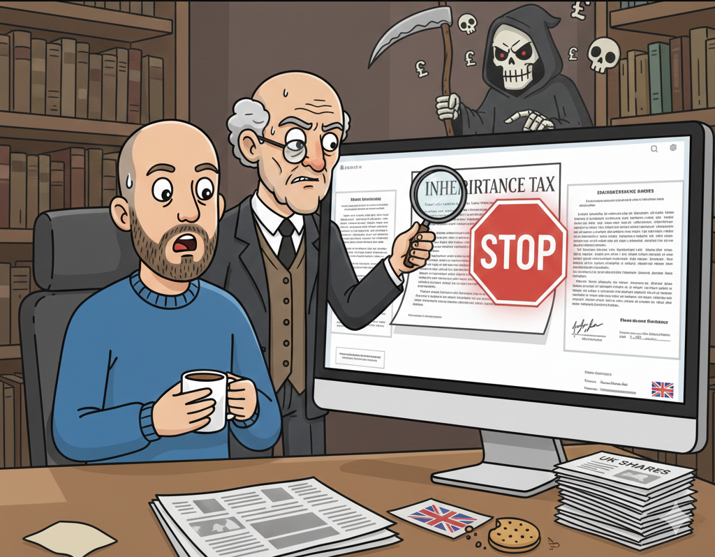 Don't die owning UK shares. The sneaky inheritance tax trap hiding in UK-domiciled assets